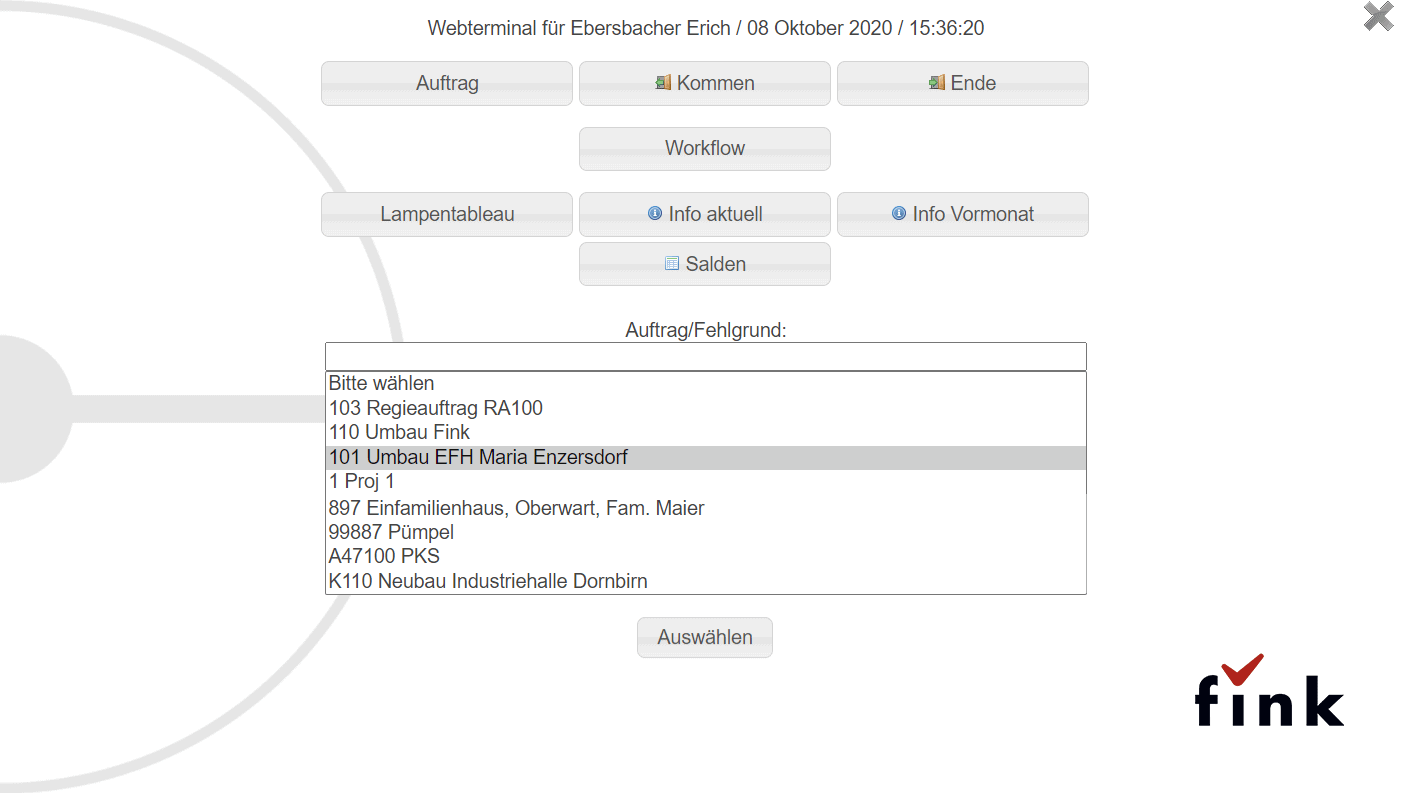 erfassung_auftragszeiten_SoftTerm_Auftragsauswahl